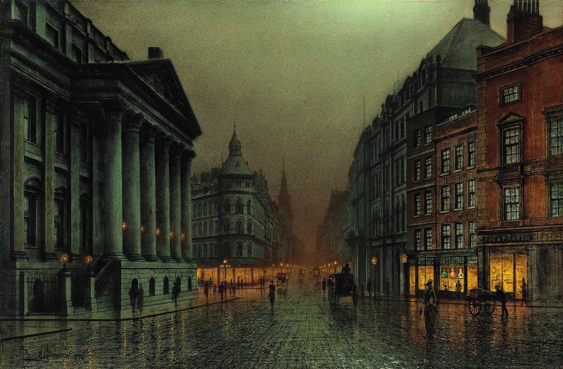 The Mansion House, London by Louis Grimshaw, Victorian architecture with intricate details.