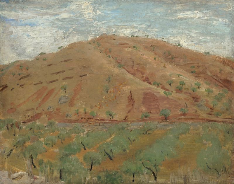 Landscape of El Cerro, San Antón by William Nicholson, medium unknown