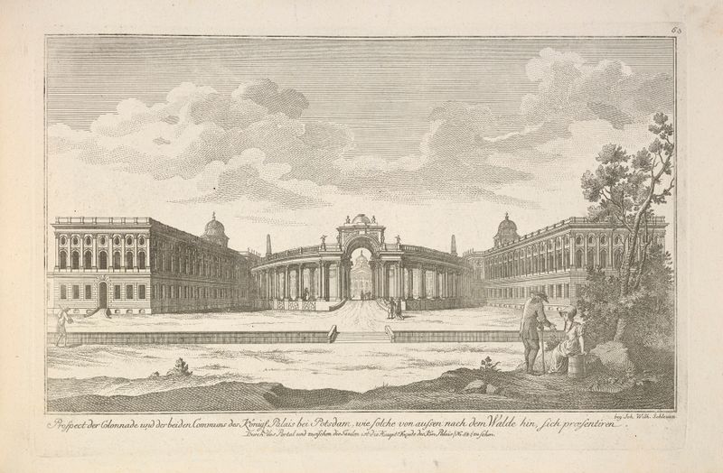 Arquitectura de las ciudades alemanas Pl.52, Romanticismo, artista desconocido