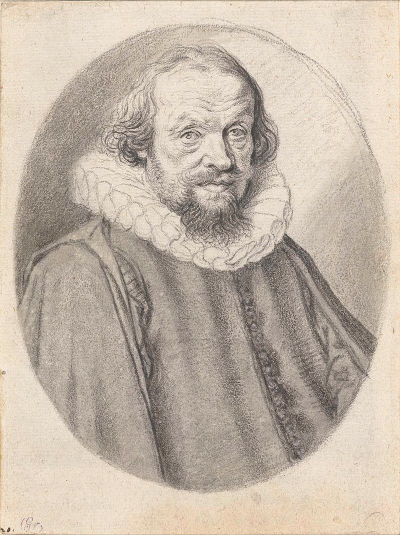 Portrait of Peter Meiderlin by Lucas Kilian, oil painting