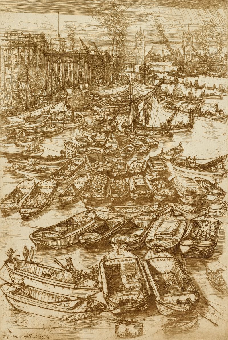 A Piscina de Donald Shaw MacLaughlan, paisagem impressionista, água e reflexos