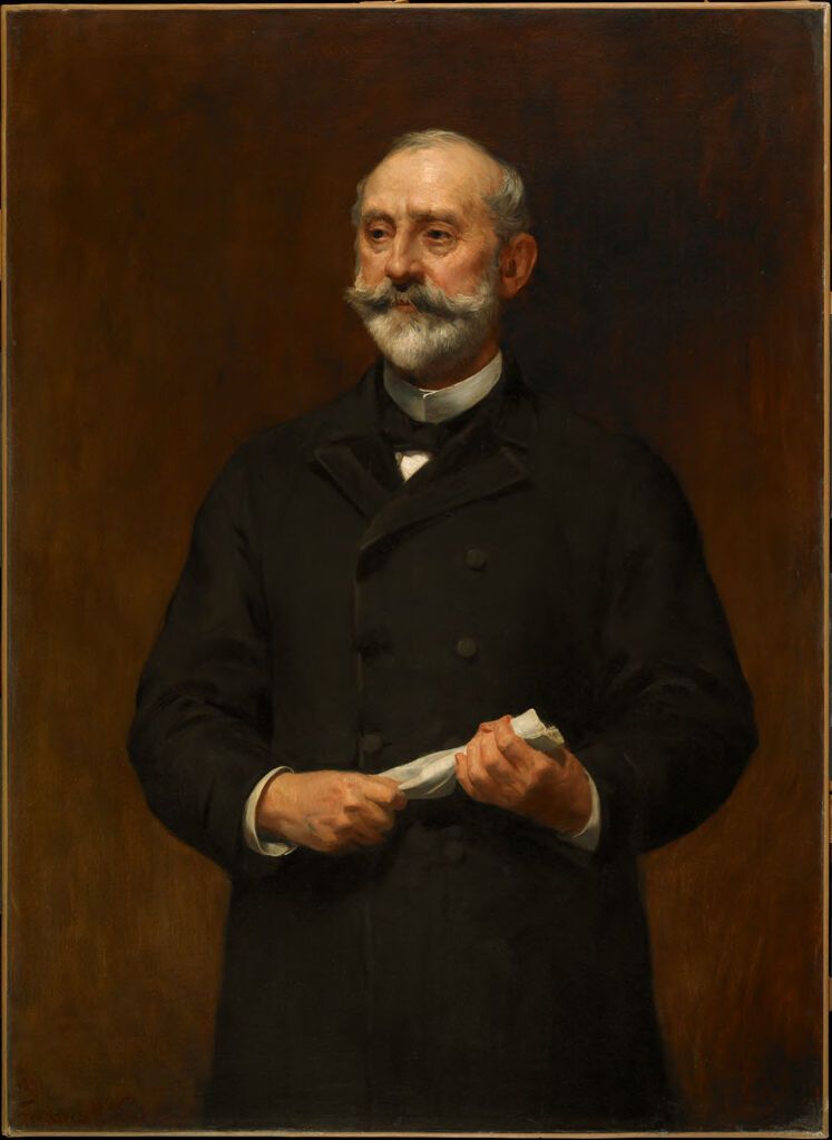 Portrait of Charles Devens, oil on canvas by Frederic Porter Vinton