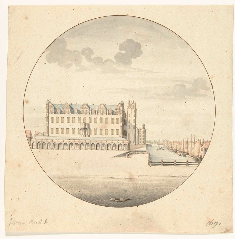 Keurvorstelijk Slot te Berlijn, architecture by Jan van Call, unknown medium