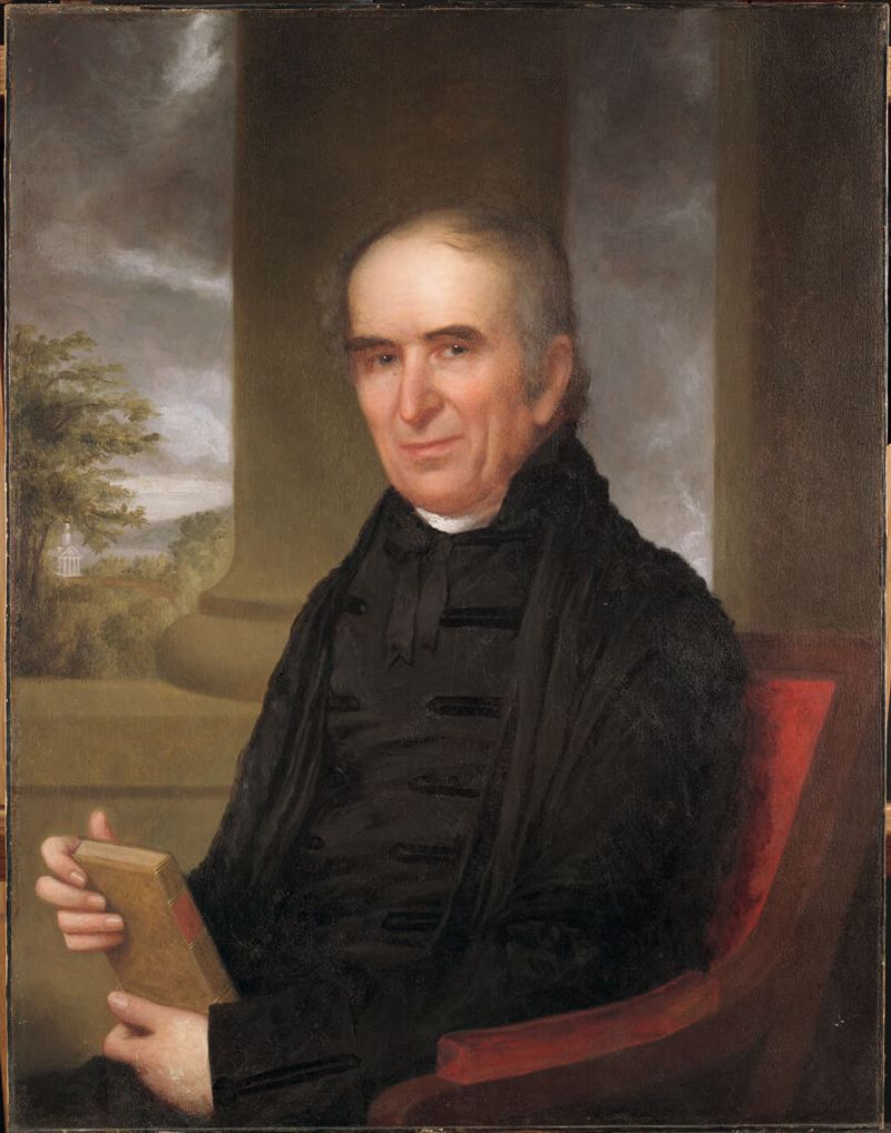 Portrait of Henry Ware Sr. by Charles Osgood, oil on canvas
