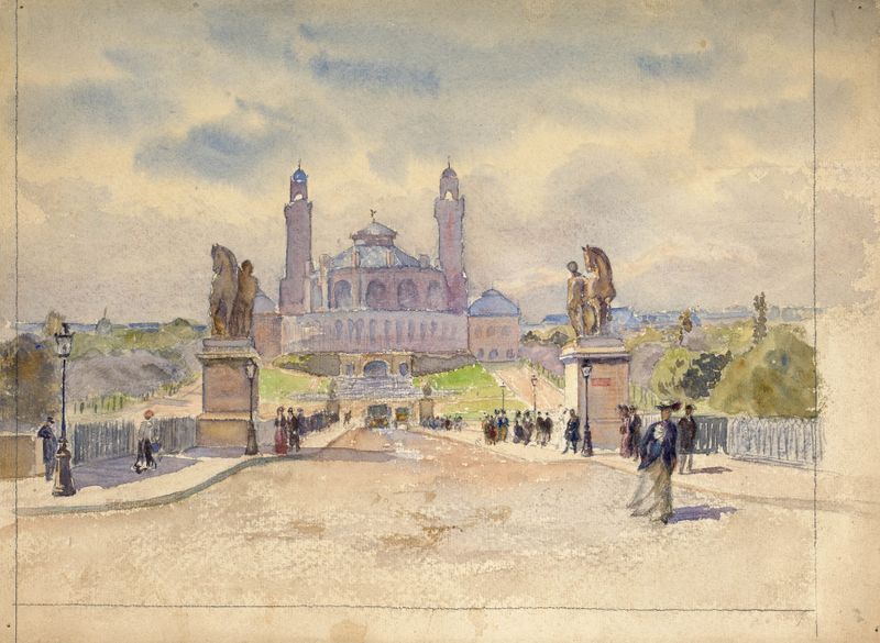 Architecture of Le Palais du Trocadéro by Guy De La Rochefoucauld