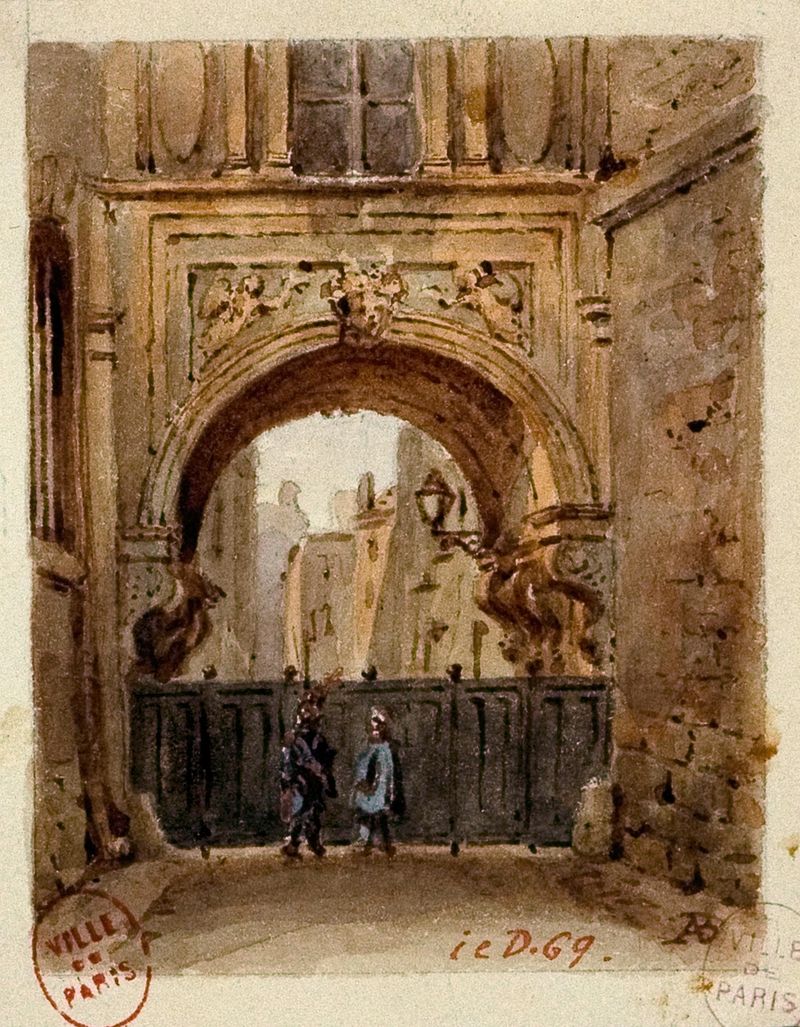 L’arc de Nazareth, una obra de arquitectura de Auguste-Sébastien Bénard, medio desconocido