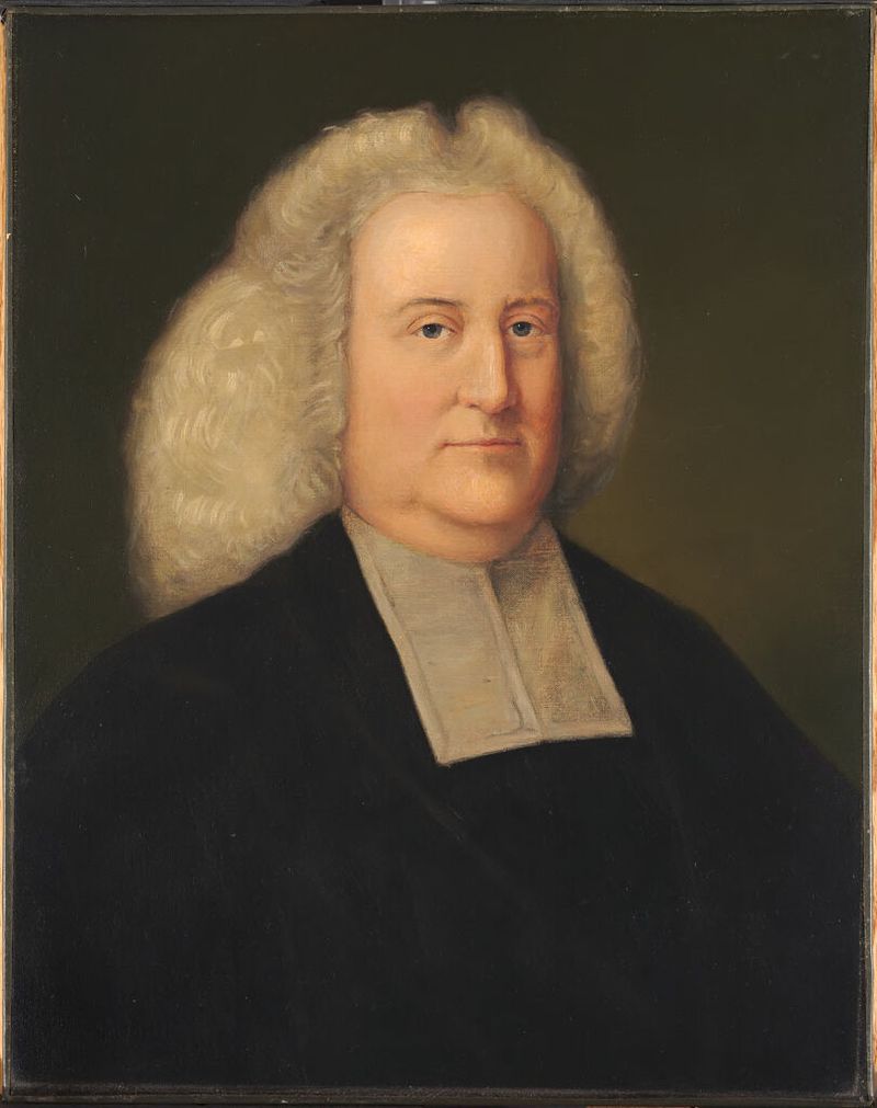 Retrato de Ebenezer Pemberton, óleo sobre tela de um artista não identificado
