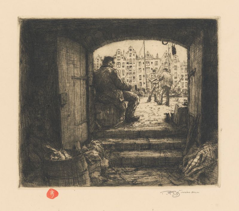 Retrato de un hombre judío con atuendo tradicional de Tavík František Šimon, 1911