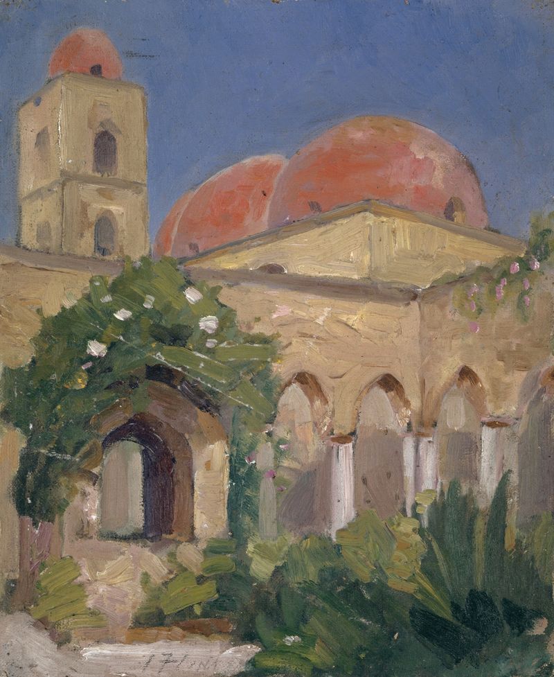 Arquitetura de claustro por Ernst Schiess, Romantismo
