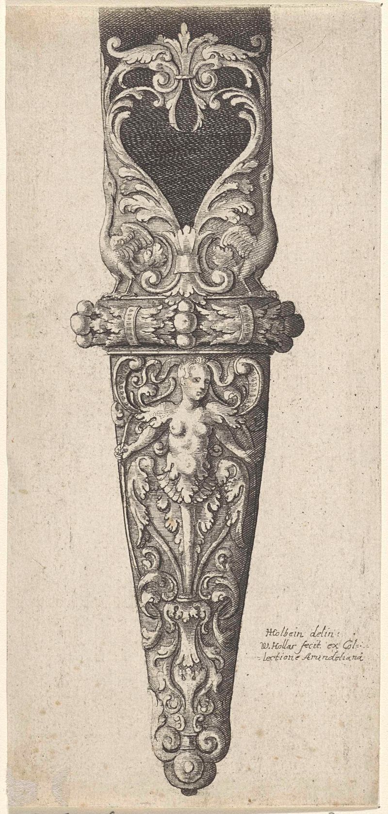 Ornamental etching by Wenceslaus Hollar featuring intricate floral patterns.