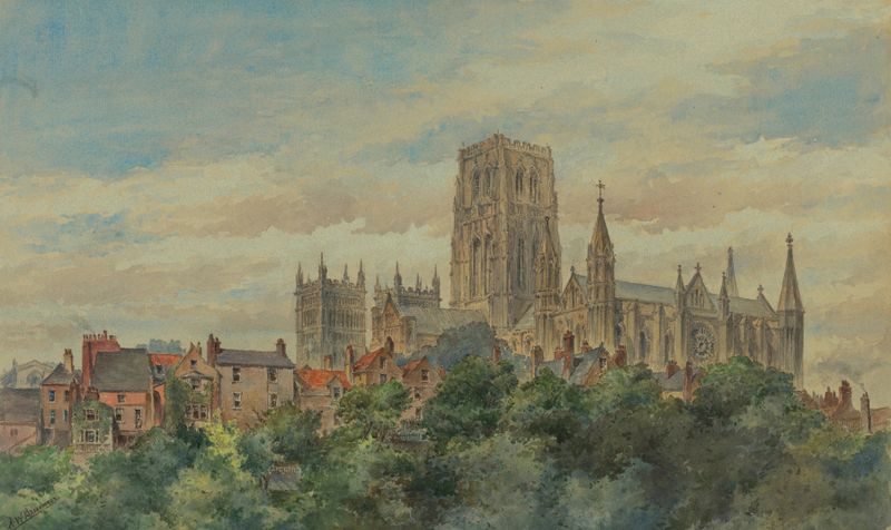 Catedral de Durham de Arnold William Brunner, medio desconocido