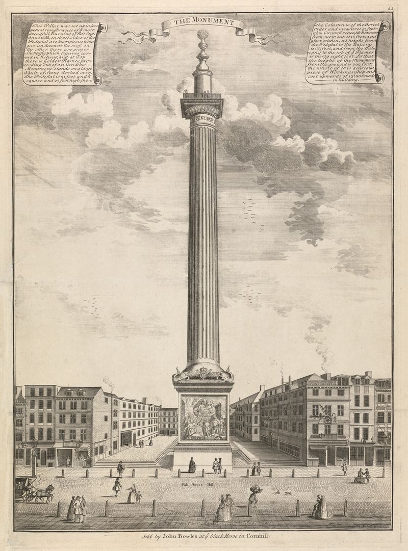 Rococo architecture featuring a monument by Sutton Nicholls