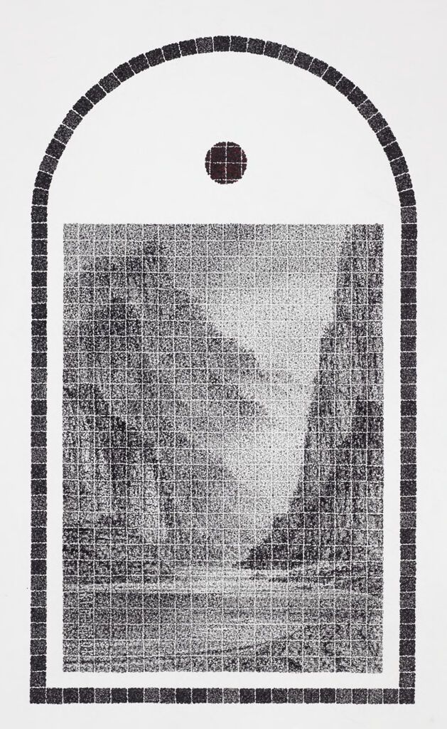 Mists along a Mountain River, tinta sobre papel de Lee Chun-Yi