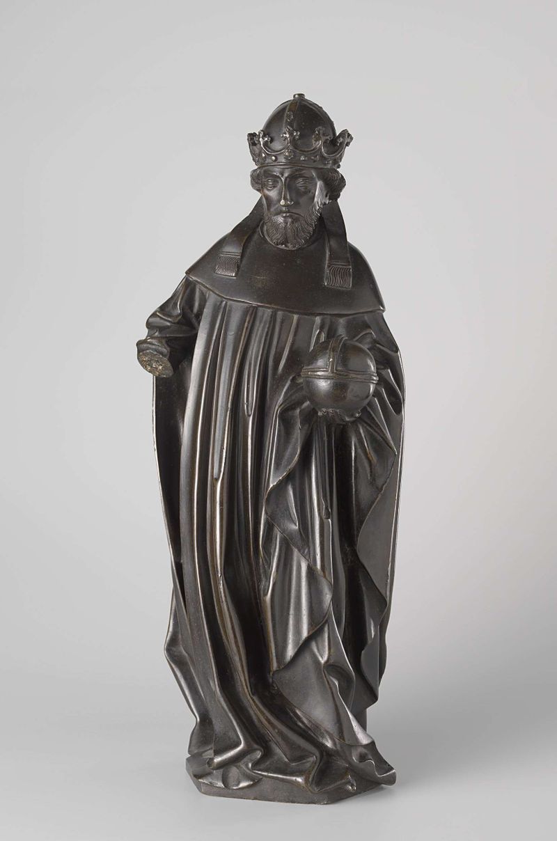 Bronze effigy of Isabella van Bourbon by Borman workshop