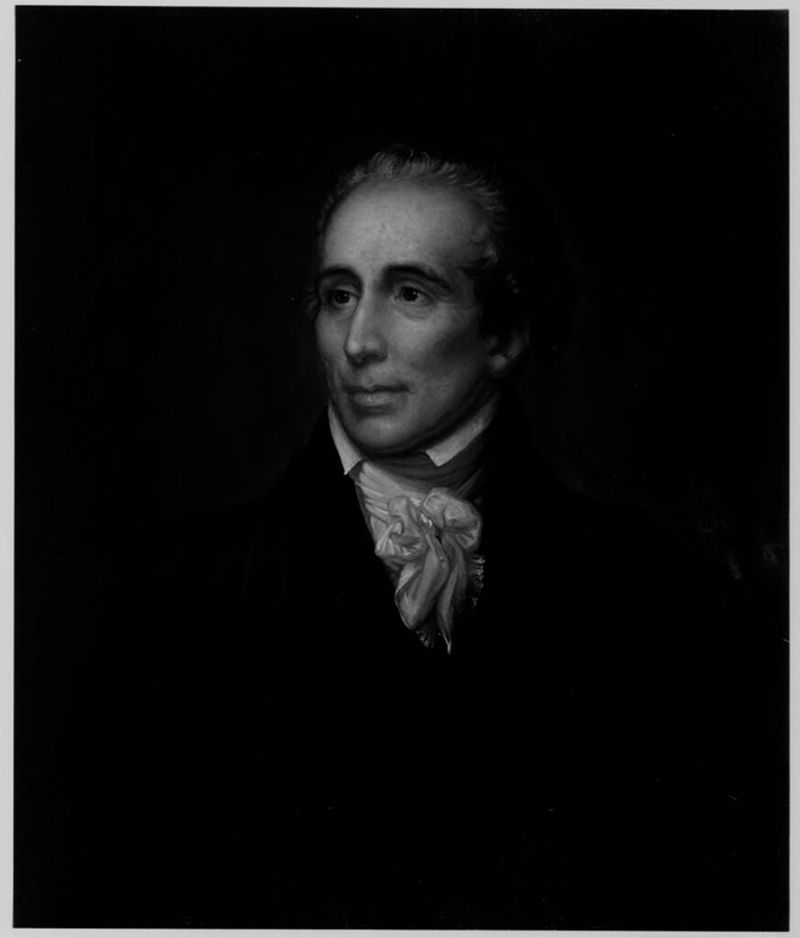 Retrato de John Warren, óleo sobre tela de Mary Brewster Hazelton