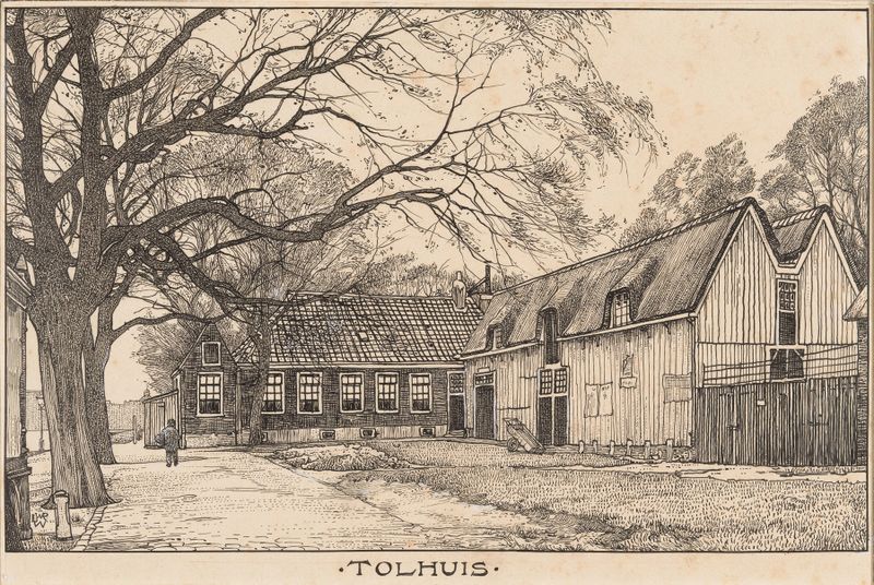 Arquitectura de Het Tolhuis por Willem Wenckebach, siglo XX