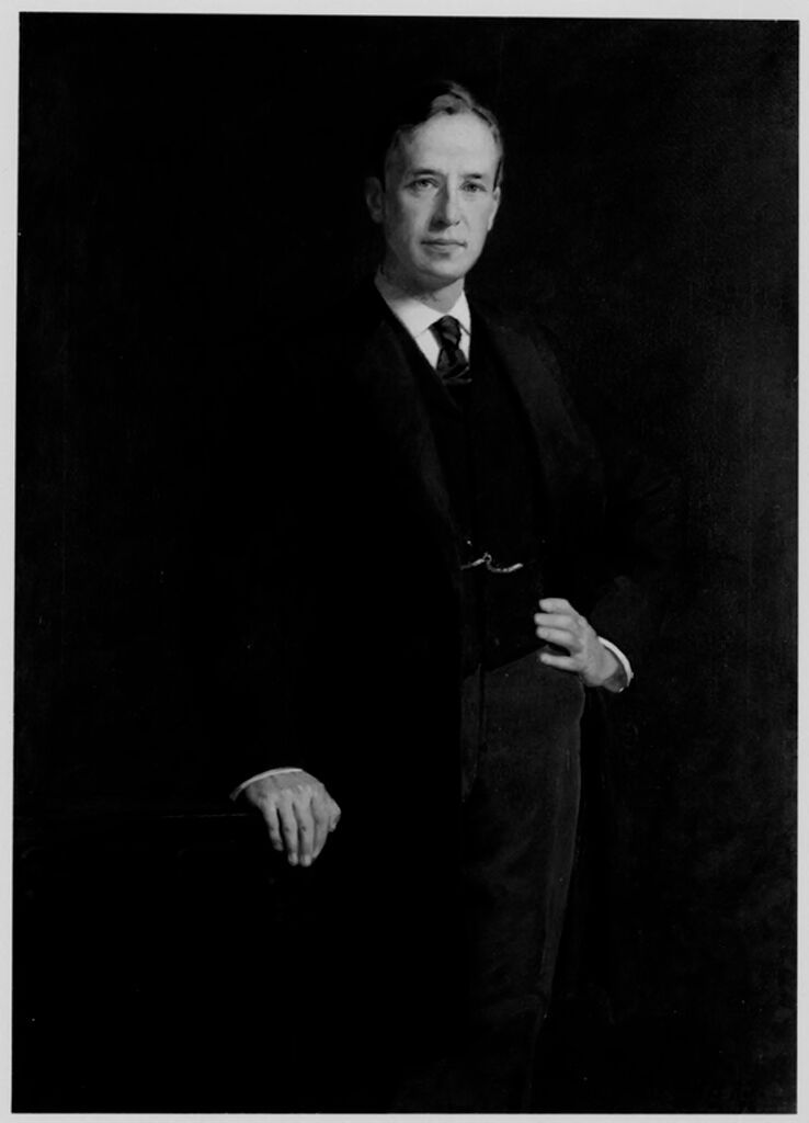 Retrato de William Eustis Russell, óleo sobre tela de William Morton Jackson Rice
