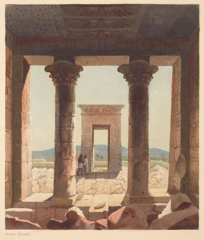 Architecture in gold and azure by Hector Horeau, 1839