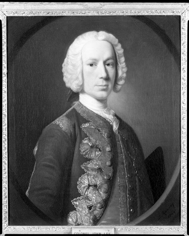 Retrato de Colonel John Lee, óleo sobre tela de Allan Ramsay