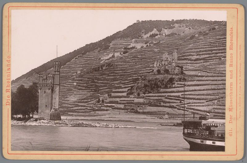 Fortaleza de Mäusethurm de Unknown Artist, 1890