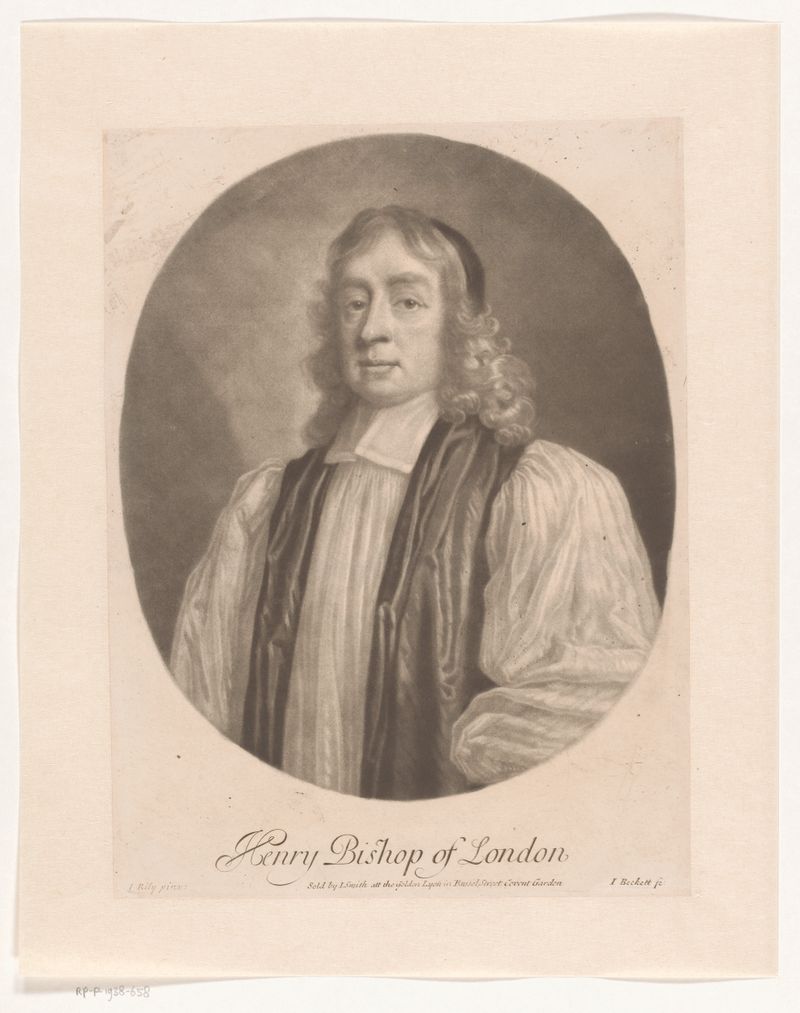 Portrait of Henry Compton, paper artwork by Isaac Beckett