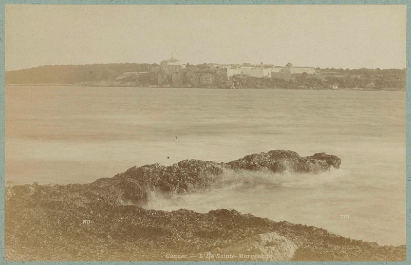 Landscape of Sainte-Marguerite Island by Neurdein Frères, albumen print