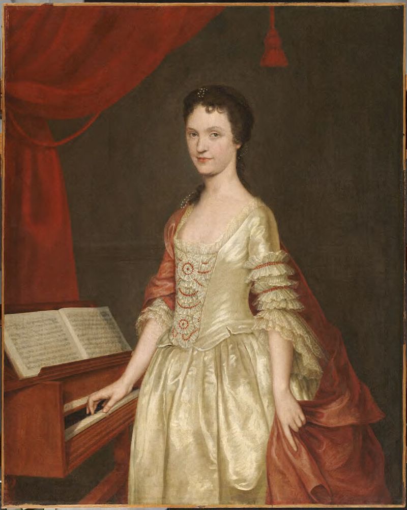 Retrato de Catherine Ross Gurney por Cosmo Alexander, óleo sobre tela