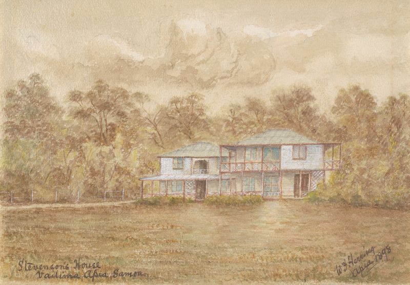 Architecture of Stevenson’s House by William Francis Herring, 1898