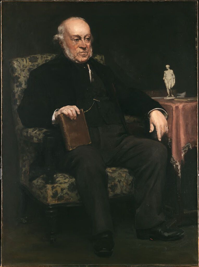 Portrait of Frederic Henry Hedge, oil on canvas by Caroline A. Cranch