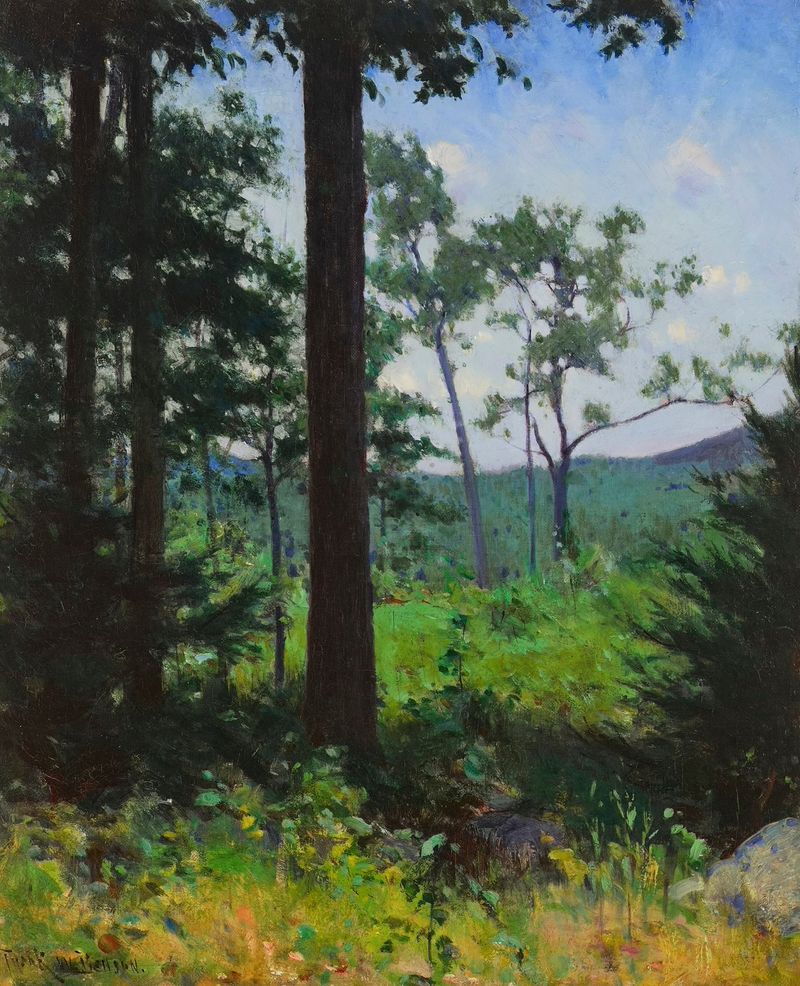 Landscape of Mount Monadnock, oil on canvas by Frank Weston Benson