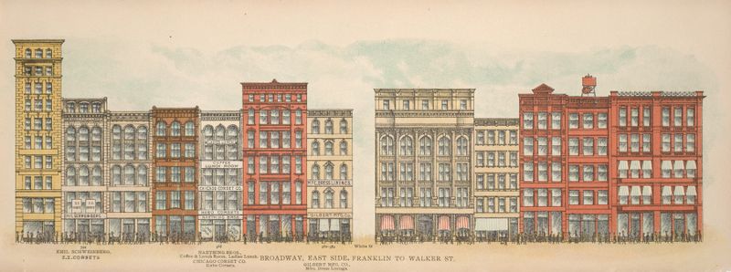 Obra de realismo que muestra la decadencia urbana en Nueva York de Mail & Express