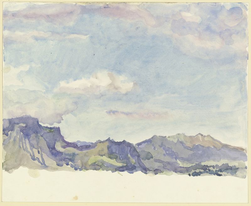 Paisaje de otoño en las montañas de Richard Petraschke, mostrando colores vibrantes.
