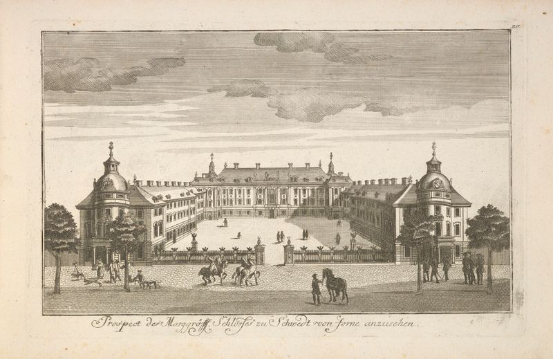 Arquitectura de ciudades alemanas Pl.17, estilo Rococó de Autor Desconocido