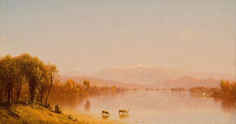 Indian Summer in the White Mountains, oil painting by Sanford Robinson Gifford