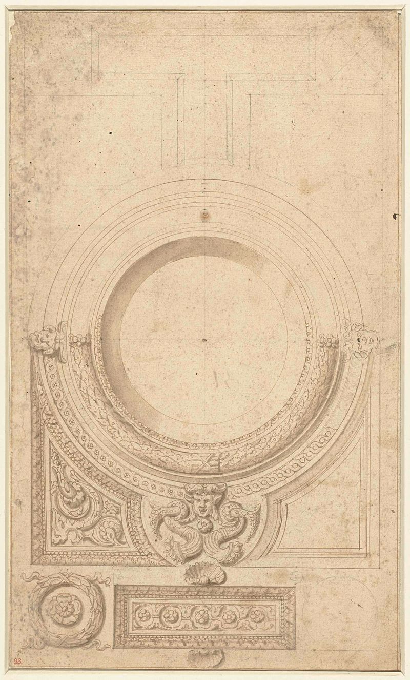 Arte decorativa com folha de ouro de Unknown Artist