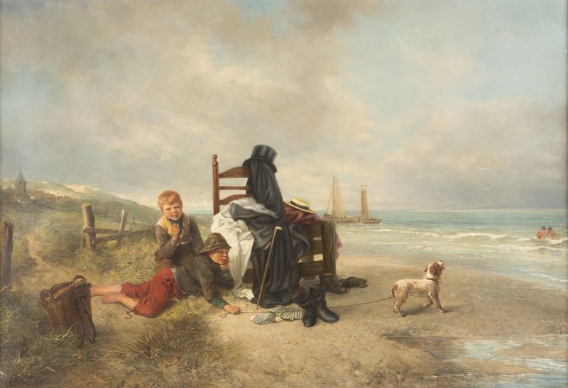Dois meninos na praia, Dutch Golden Age, Mari ten Kate