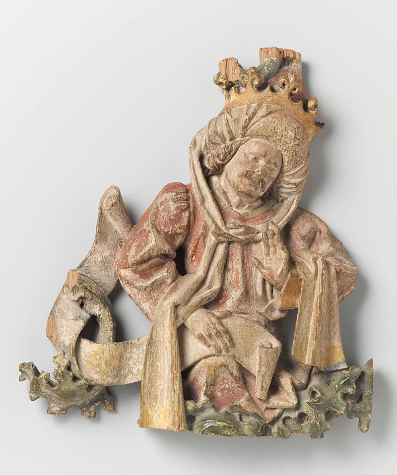 Escultura religiosa em carvalho de Master Arnt de Kalkar representando a Árvore de Jessé