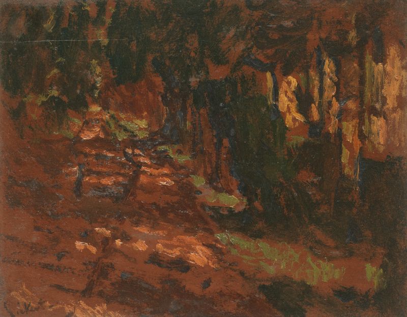 Envermeu by Walter Richard Sickert, oil on canvas depicting vibrant colors and emotional depth