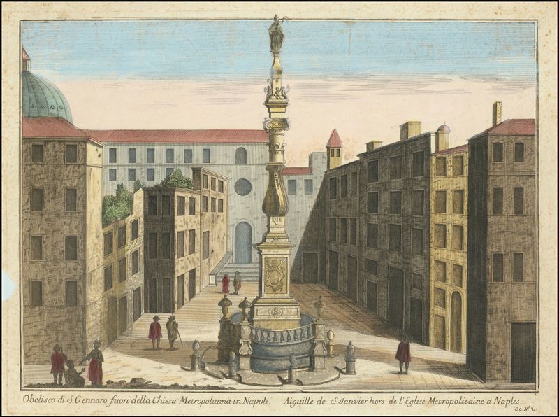 Obelisco di S. Gennaro, Neoclassicismo, artista desconhecido