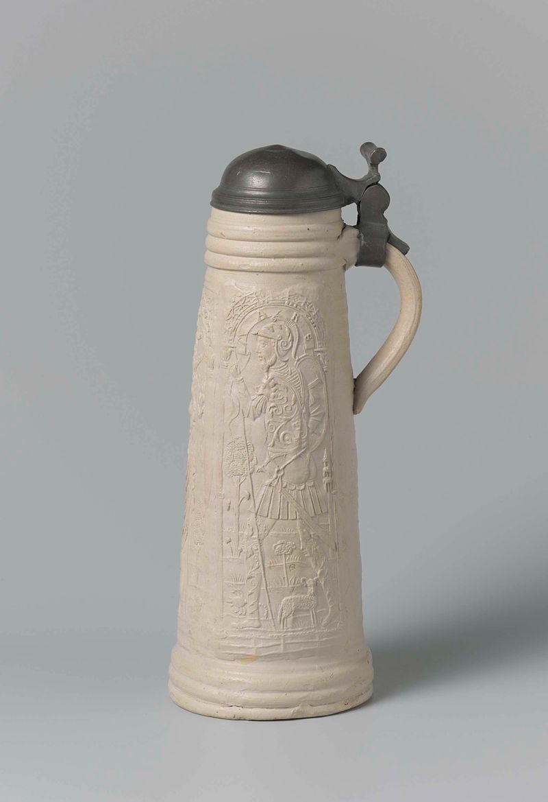 Tankard featuring Jupiter, Venus, and Mars by Anno Knütgen, unknown medium