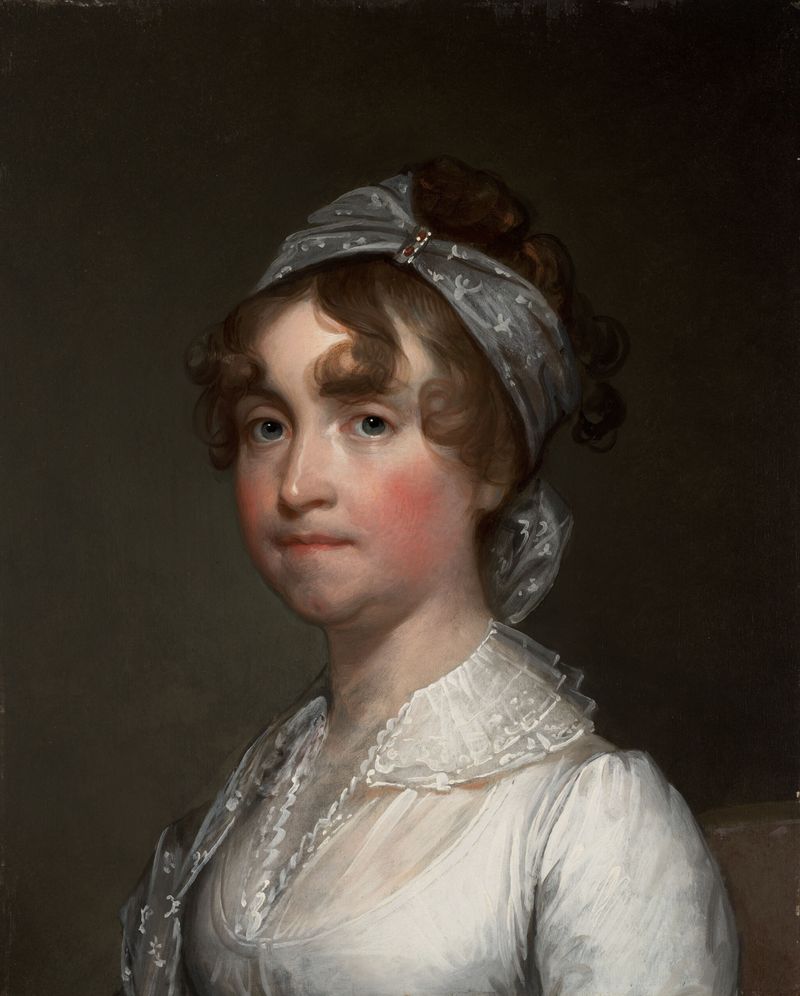 Portrait of Susannah Powell Mason, oil on panel by Gilbert Stuart