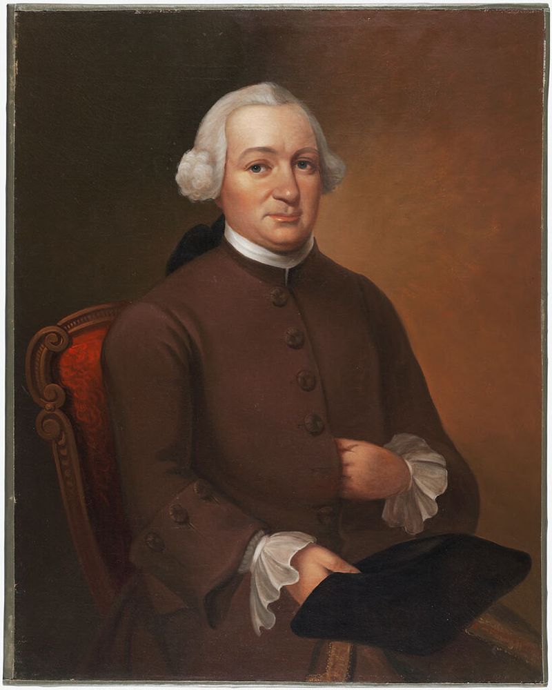 Retrato de John Still Winthrop, óleo sobre tela, artista não identificado