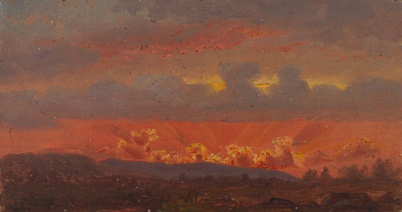 Paisaje de otoño óleo de Jasper Francis Cropsey