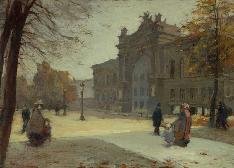 Le Palais de l’industrie de Eugène Trigoulet, arquitectura, 1899