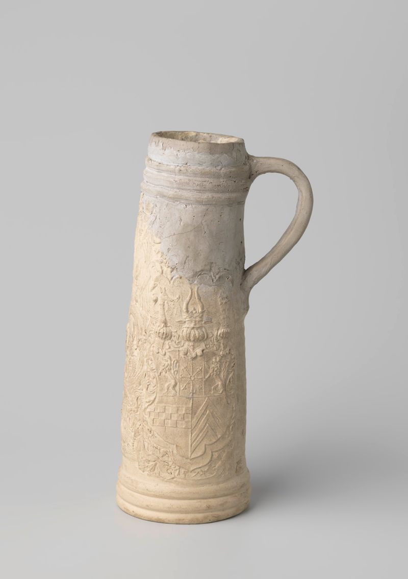 Tankard con grabados que representan la vida de Jonás por Christian Knütgen