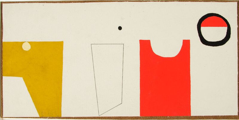 Obra abstracta de Sewell Sillman con colores vibrantes y pinceladas audaces