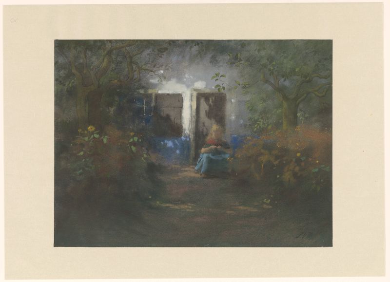Paisaje con colinas y río de Jan Voerman, pintura al óleo