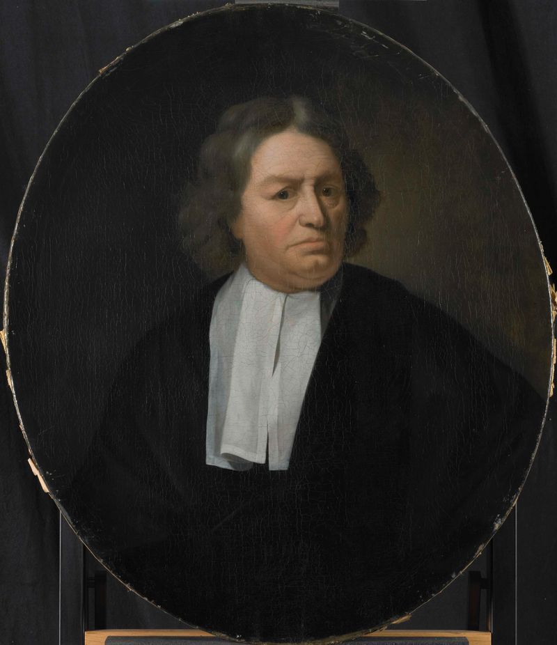 Portrait of Jan van der Burgh, oil painting by Pieter van der Werff