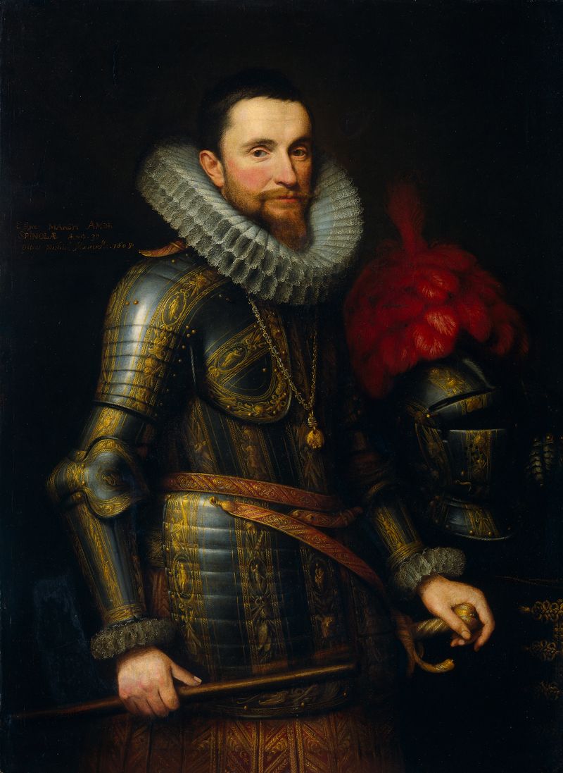 Retrato de Ambrogio Spinola, óleo sobre lienzo de Michiel Jansz van Mierevelt