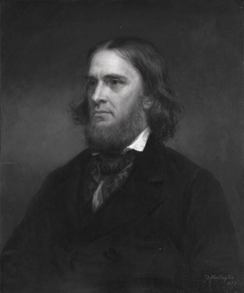 Portrait of Benjamin Peirce, oil on canvas by Daniel Huntington